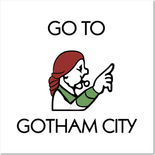 Go to Gotham Posters and Art